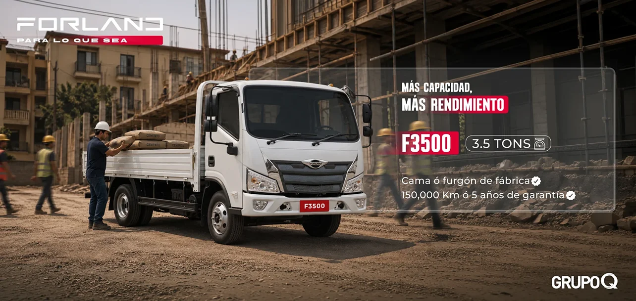 Forland F3500 - 3.5 TON - FORLAND PARA LO QUE SEA - GRUPO Q