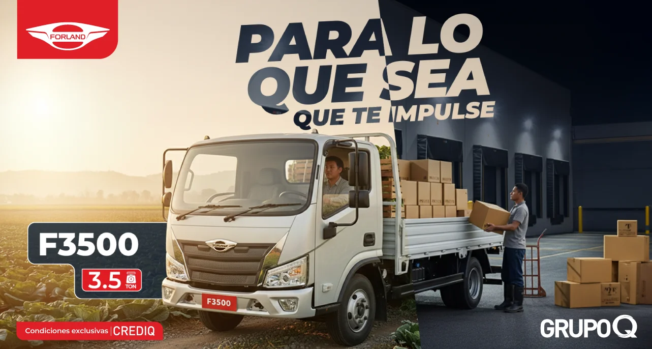 Forland Honduras | F3500 3.5TON | Condiciones exclusivas CREDIQ